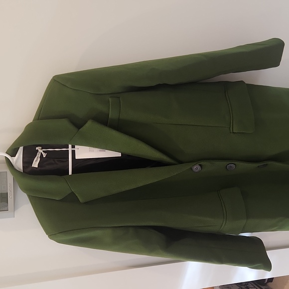 Thakoon Jackets & Blazers - NWT Thakoon Green Single Breasted Wool Coat